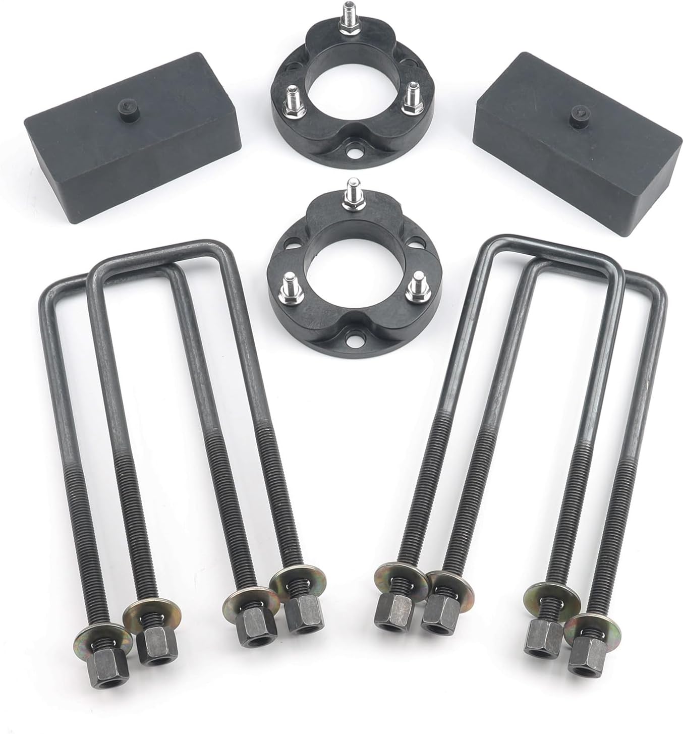 Black Nylon Front 2.5" Rear 2" Lift Kit Fits For Nissan Titan XD 2016-2019 2WD 4WD