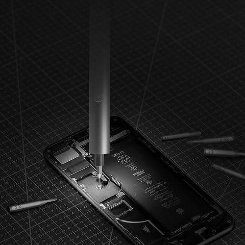 Miniatura 8 de VEVOR Mini destornillador eléctrico, juego de destornilladores eléctricos de precisión 27 en 1 - Pequeño destornillador eléctrico inalámbrico con