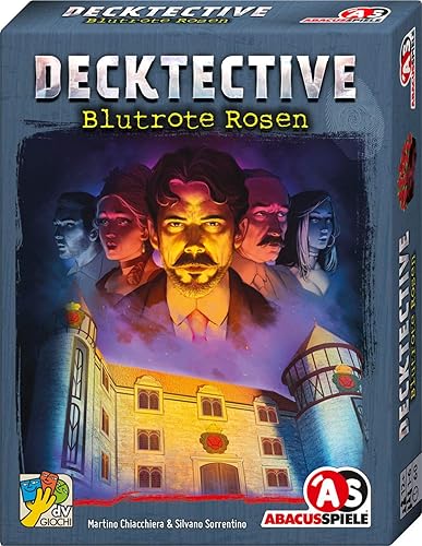 ABACUSSPIELE 38194 Decktective Blood Red Roses Cooperative Crime Juego de cartas