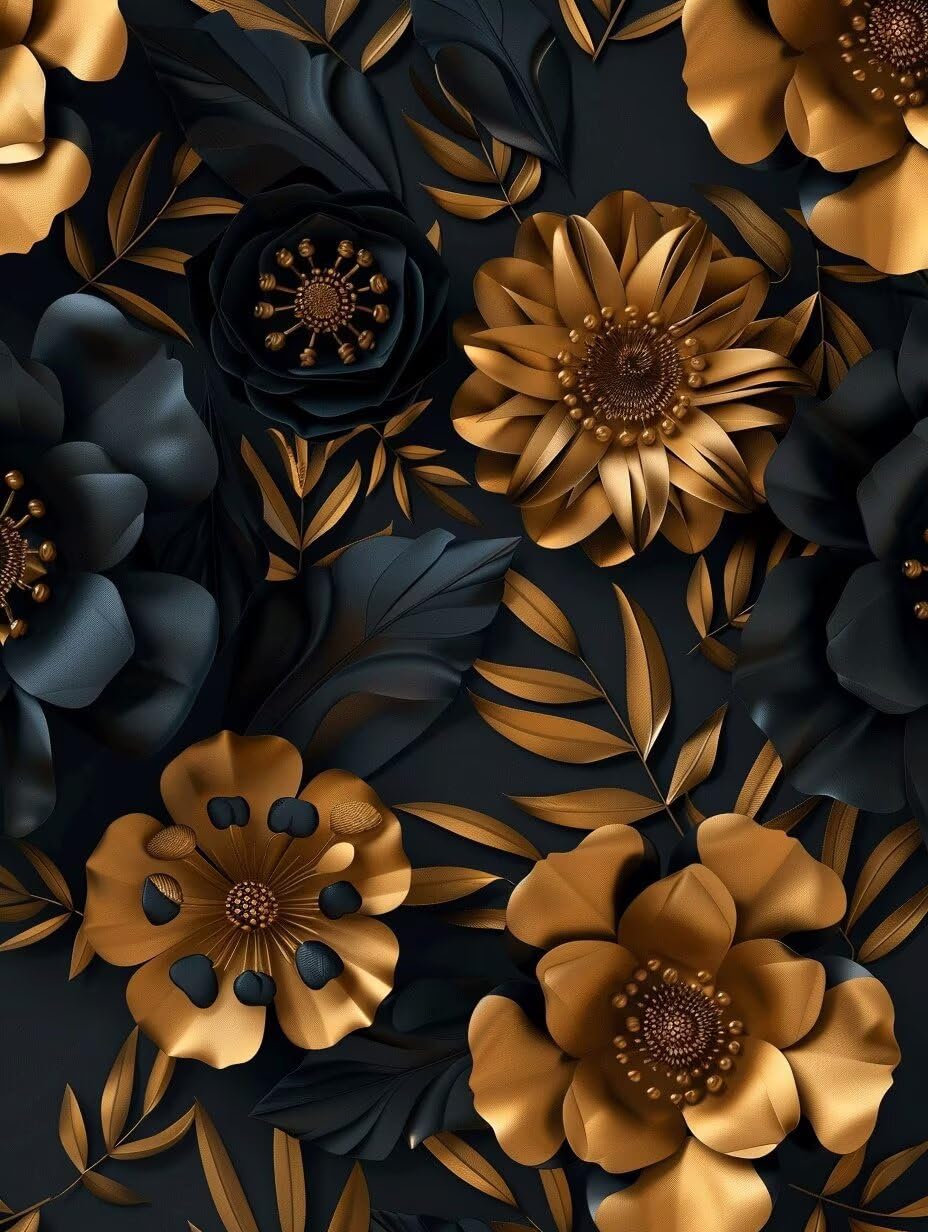 Pintar por Números Adultos Flor Flor de 90x120cm Kit de Lienzo y Acrílicos W0-326 8