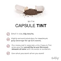 Vista 3 de Kit profesional de coloración de cabello, marrón oscuro, 4 aplicaciones