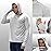 MIER Men\'s Long Sleeve Hiking Shirts UPF 50+ Sun Protection Fishing Hoodie SPF UV Running Workout Hooded T-Shirt, Light Grey, L