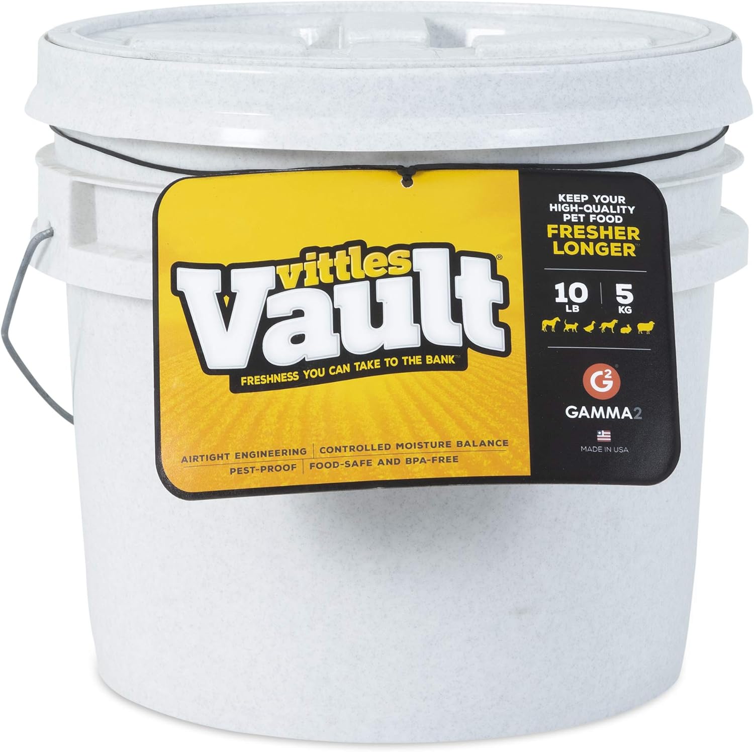 Gamma Vittles Vault 10 Lbs Q Amazon.ca Pet Supplies