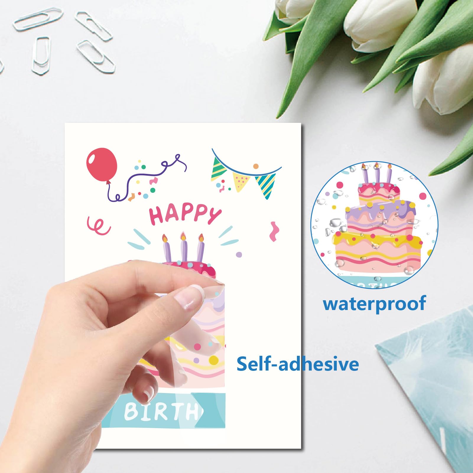 CRASPIRE Autocollants Muraux En Vinyle Imperméables Et Amovibles Pour