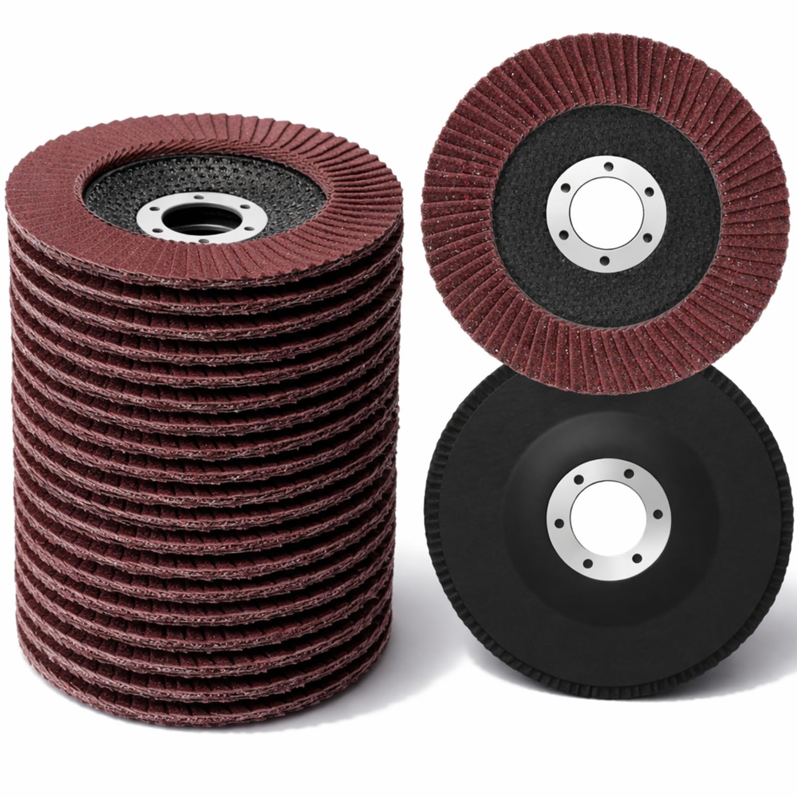 Landhoow Flap Discs - 20 Pack for Angle Grinder -1