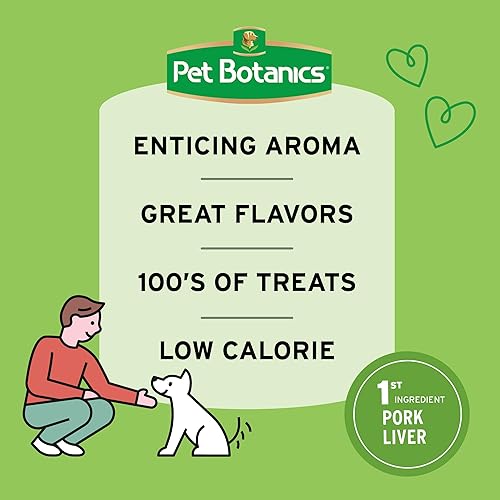 Vista 42 de Pet Botanics premios de entrenamiento, Mini, 4 onza., Bacon