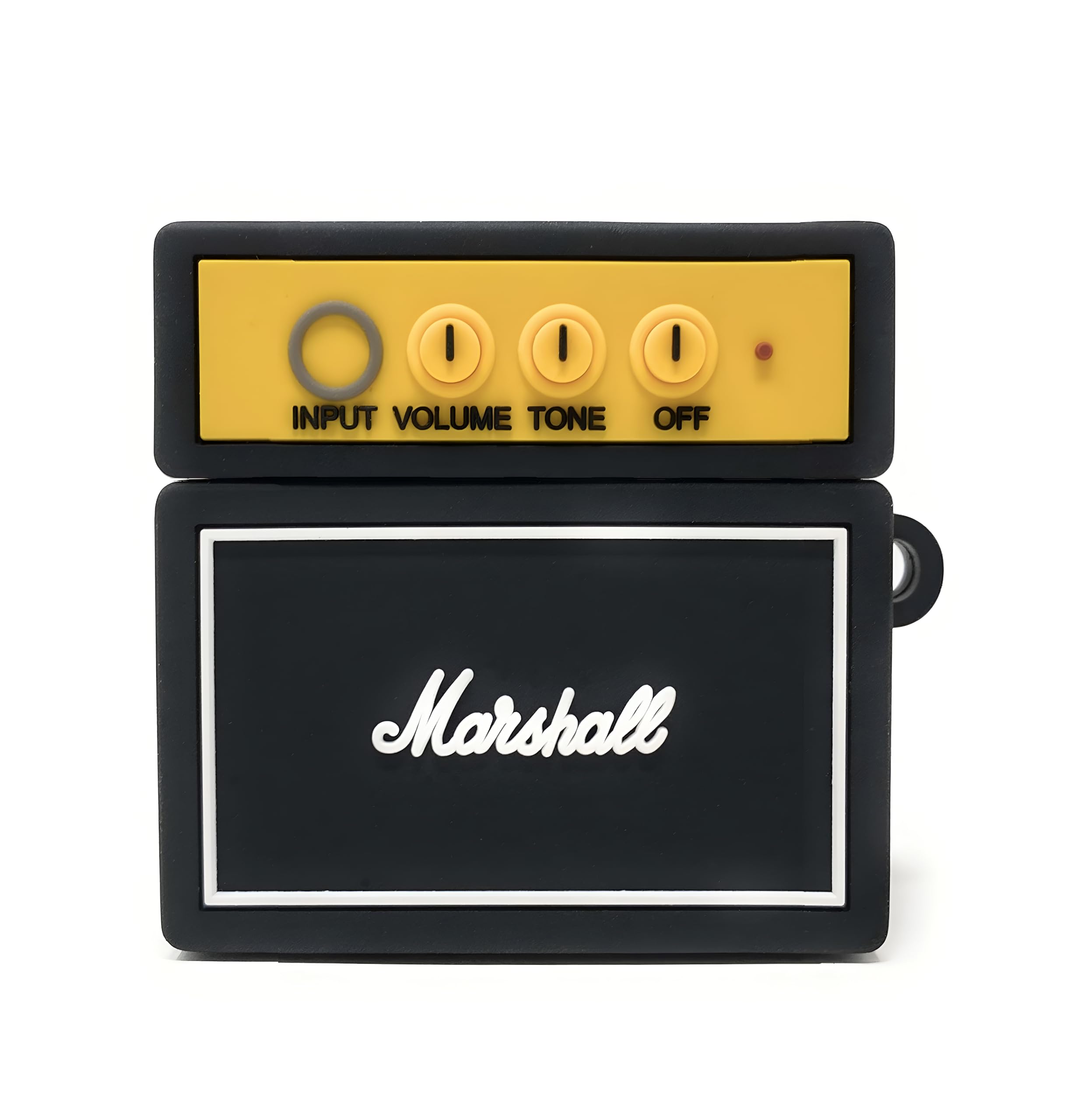 Latali New Cute Soft Silicone Case Compatible with Apple AirPods 4 Generation (2024) Full 360° Protection Dust-Proof Shockproof Case Cover with Hook (Cover Only) (Marshal)