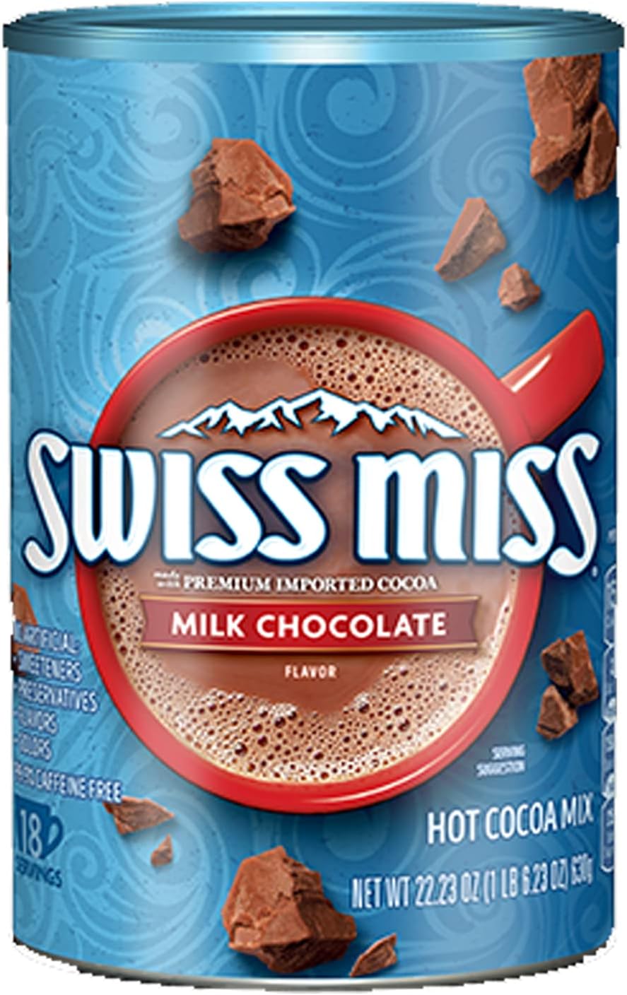 Swiss Miss Milk Chocolate Flavour Hot Cocoa Mis Tub 630g