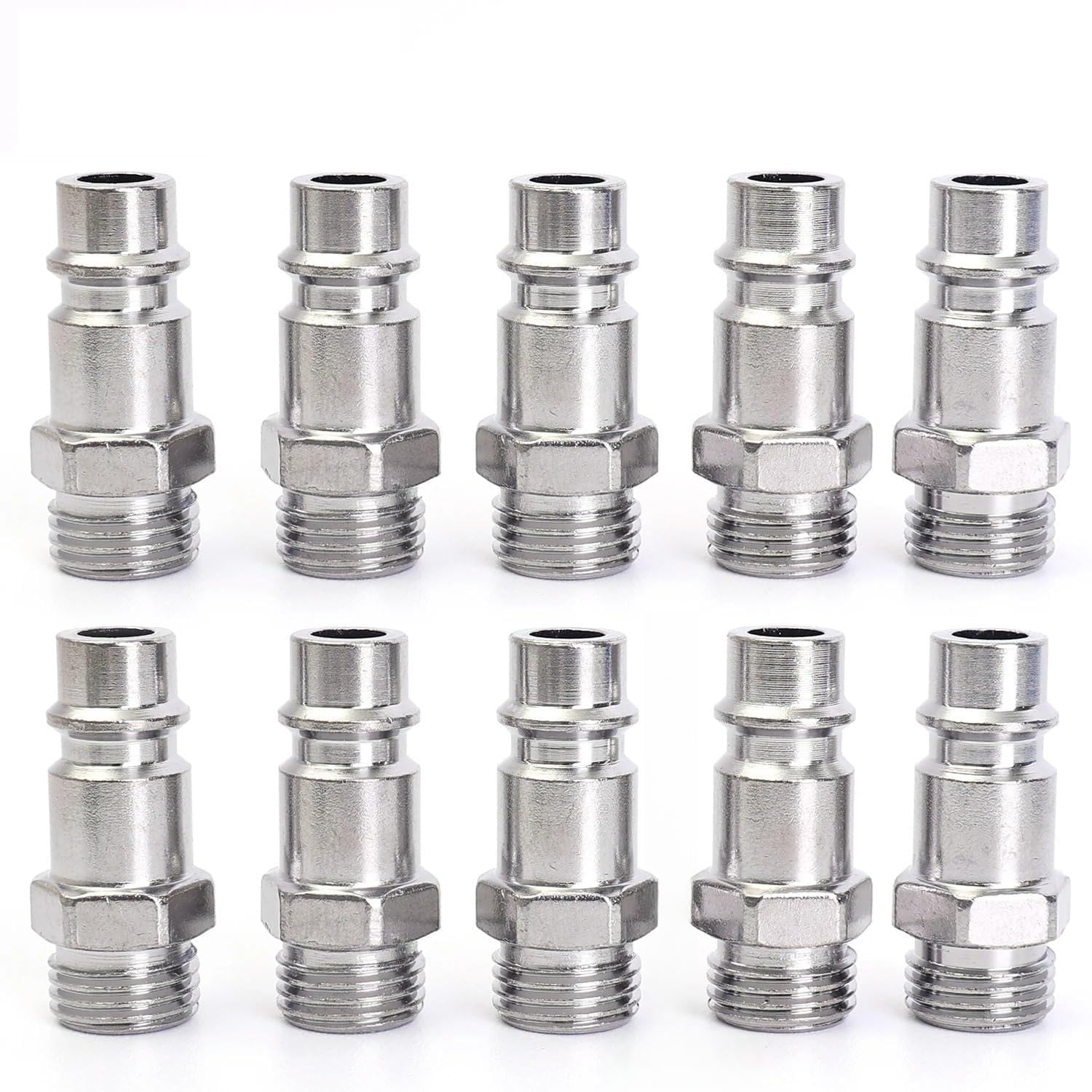 Wenwendianzi Men's 10Pcs Thread G1/4 Release Pneumatic Rust Fitting Air Compressor