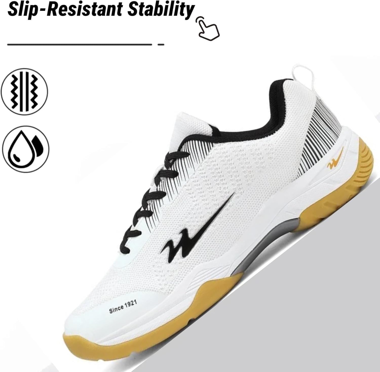 cungel-Tennis-Badmintion-Pickleball-Shoes Unisex No-Slip Pickleball & Tennis Shoes | Lightweight Breathable Court Shoes for Men and Women