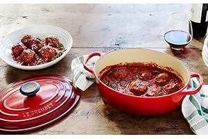 Le Creuset Enameled Cast Iron Signature Oval Dutch Oven, 9.5 qt