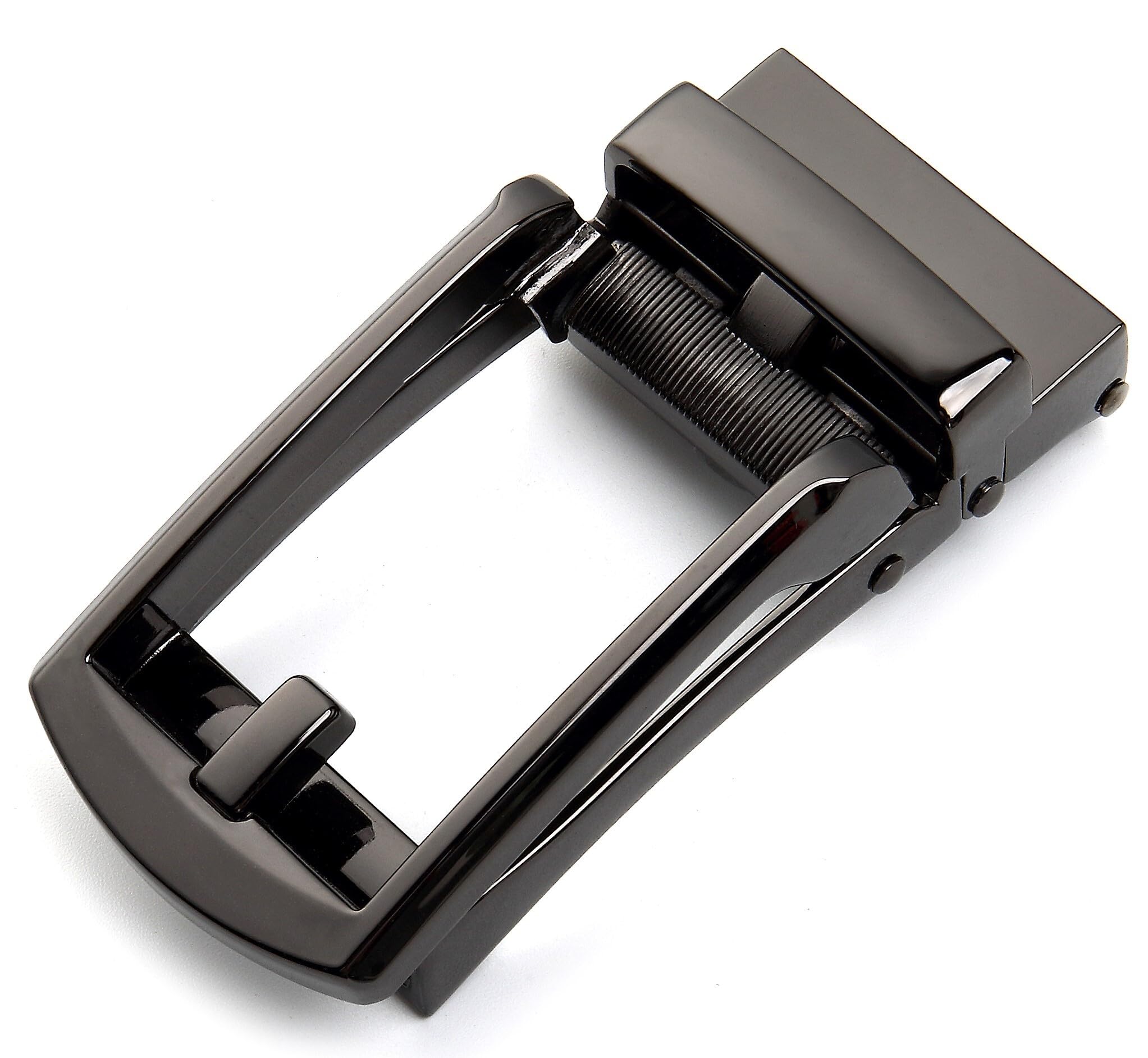 CHAOREN 40mm Ratchet Belt Buckle Only for 1 3/8 Slide Belt Strap, Automatic Click Buckle Adjustable