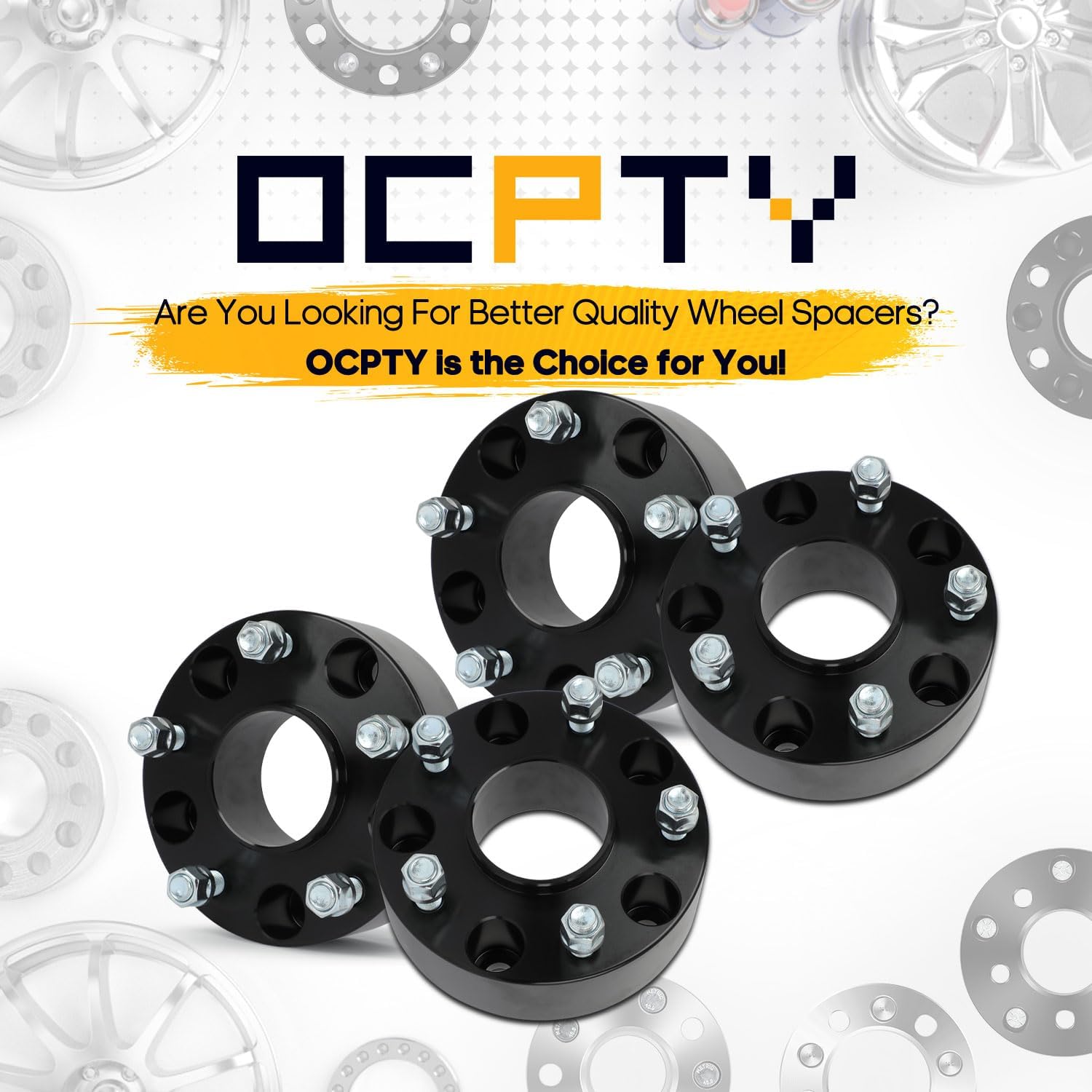 OCPTY 4PCS 5x5.5 Wheel Spacers Hub Centric 2" 5 Lug 9/16" 77.8mm hub bore Compatible with for Dakota 2005-2010 for Durango 2004-2009 for Ram 1500 2002-2010 wheel spacers