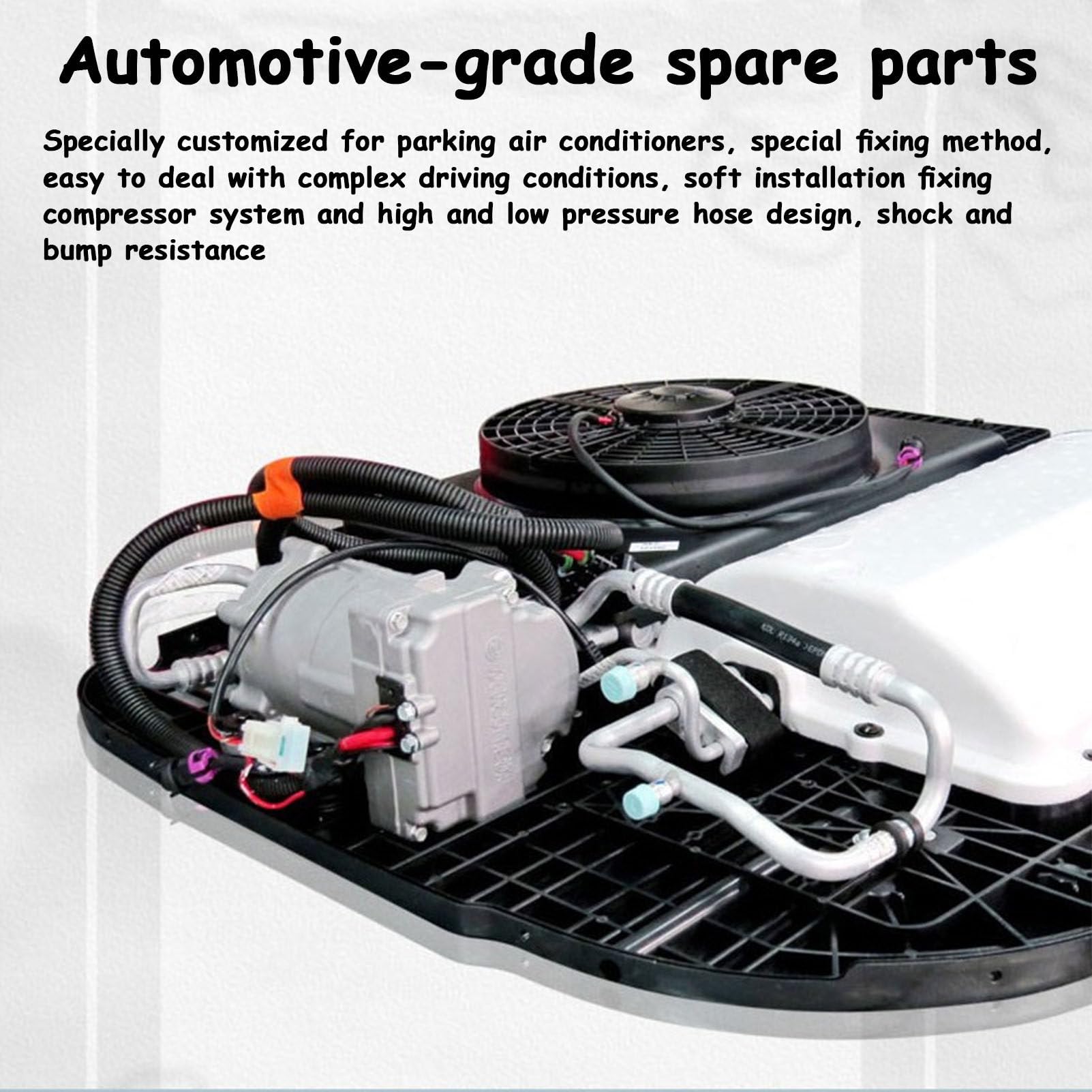 Klimatyzator dachowy 12V / 24V RV Klimatyzator postojowy montowany na górze do ciężarówki,kampera,koparki,dźwigu,furgonetki Cool(12V)