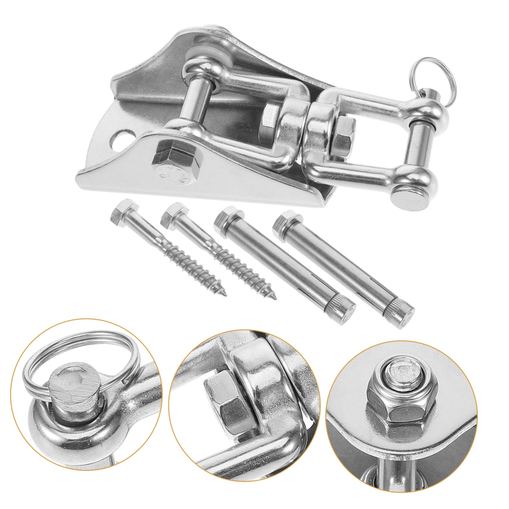 Accesorios para Colgar Hamacas Ganchos para Colgar Columpios Colgador Inoxidable