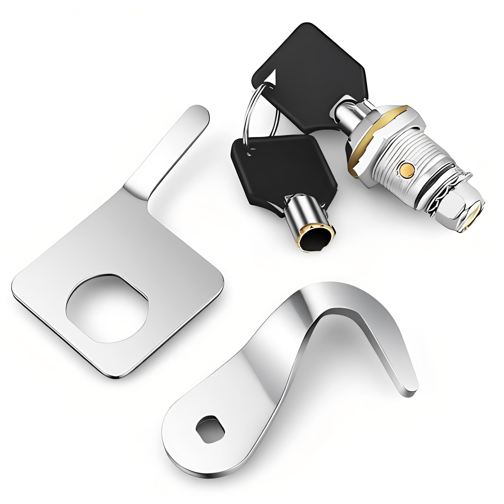 Verrou de coffre 2 clés pour Harley Touring Electra Street Road King Glide 1991–2013 Tour Pak
