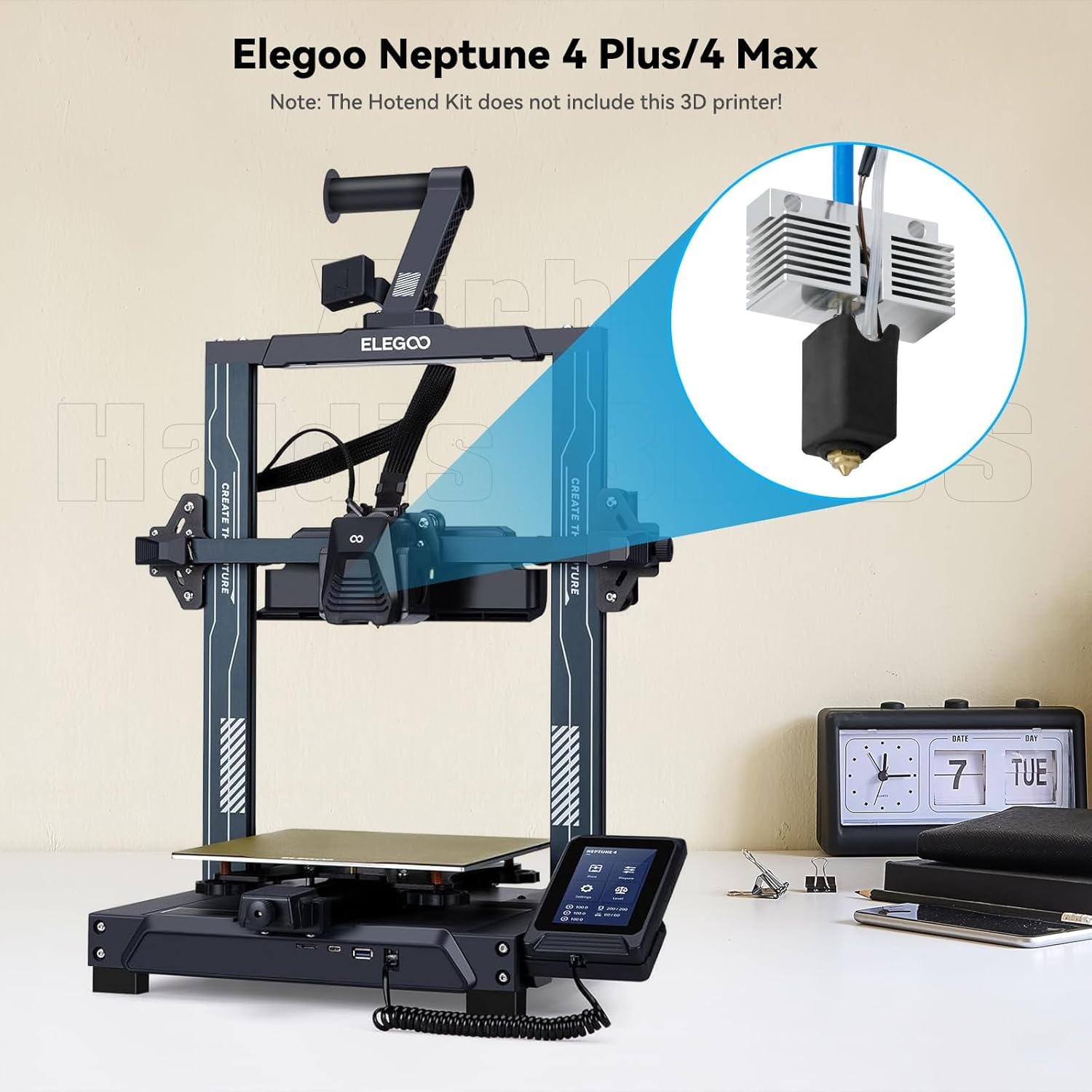 Amazon.co.jp: Neptune 4 Plus/4 Max用押出機ホットエンドキット 