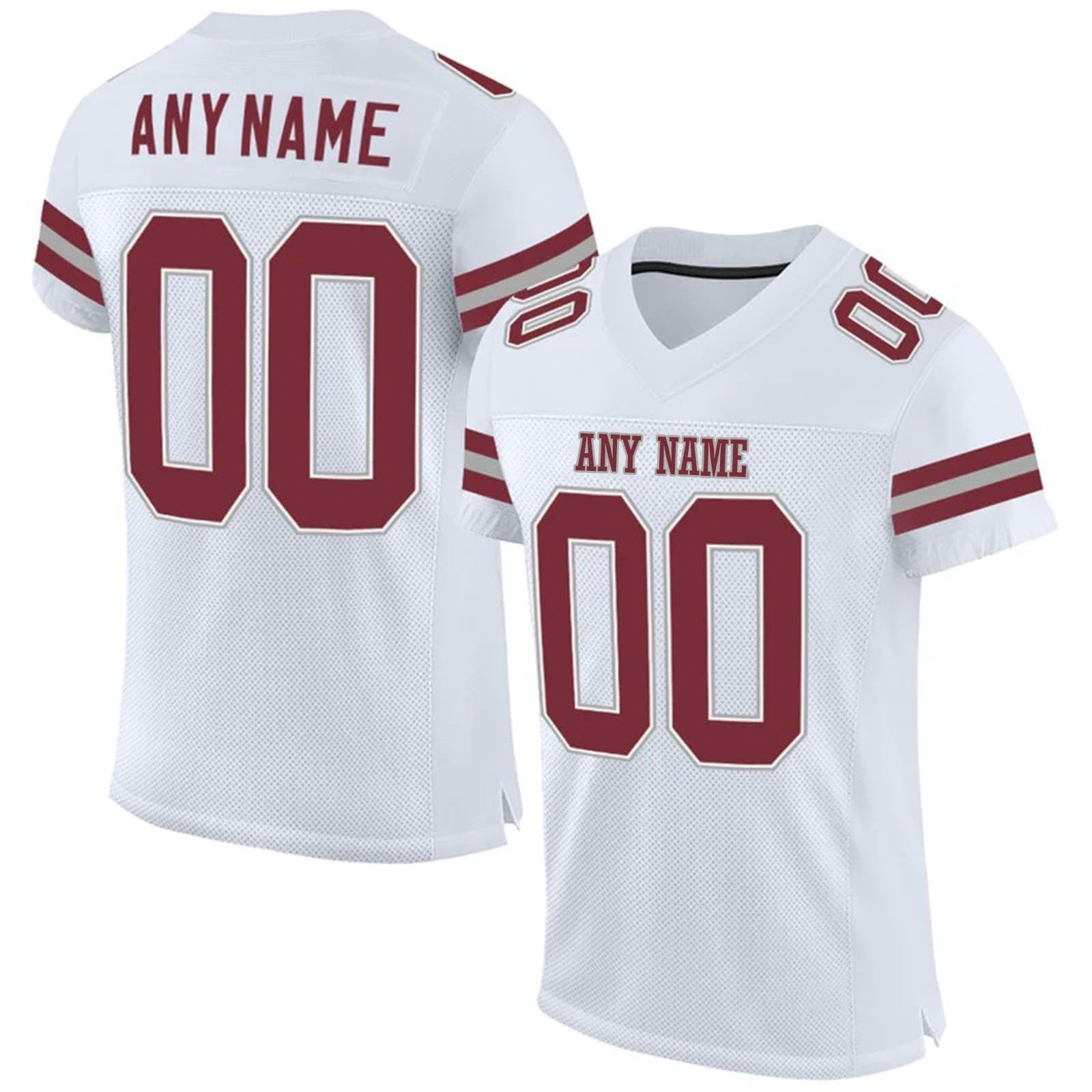 Maglietta T-Shirt Uomo/Donna/Bambino Sportiva Personalizzata con Nome Numero, Maglia da Football Americano Personalizzata