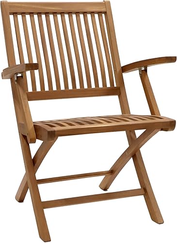 WC Redmon Silla plegable de teca