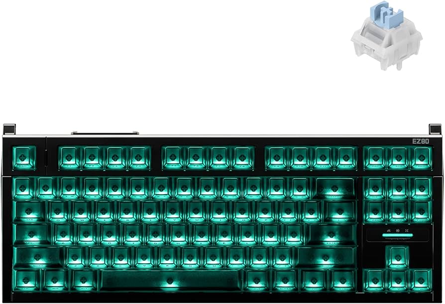 iccieページ Amazon.com: IQUNIX EZ80 RS Magnetic Switch Hall Effect Gaming