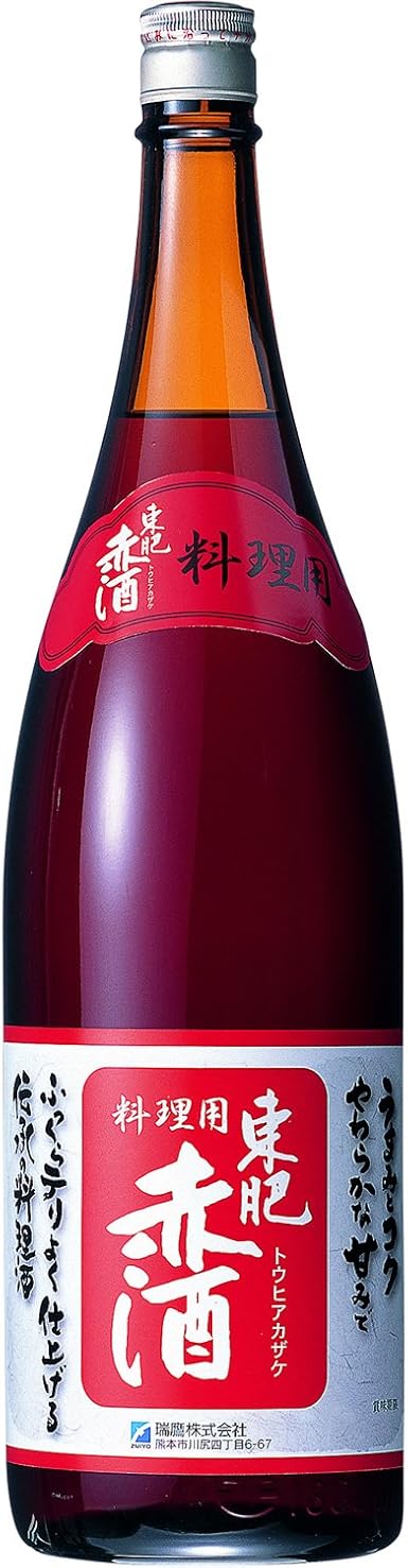 Amazon Co Jp 東肥赤酒 料理用 瓶 日本酒 熊本県 1800ml 食品 飲料 お酒