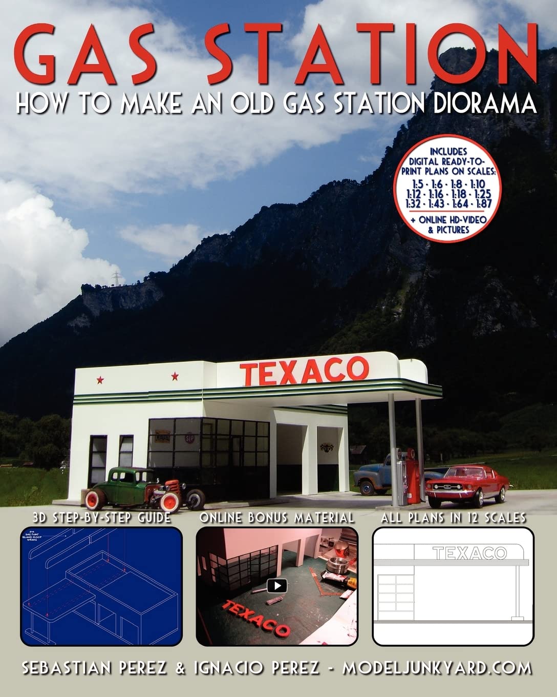 Gas Station: How to make an old gas station diorama Paperback – July 31, 2012