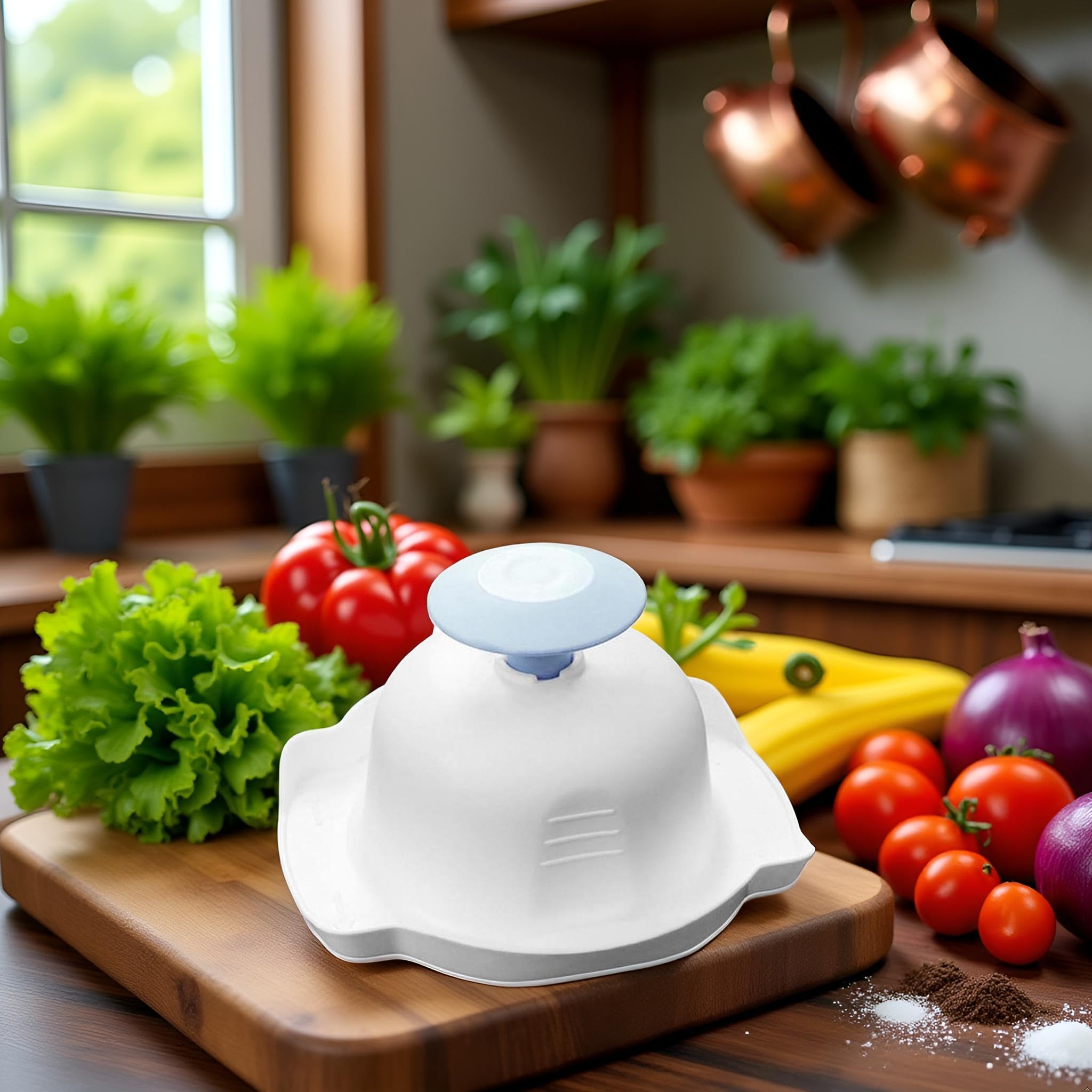 Soporte azul de seguridad alimentaria para rebanadora de mandolina, peladores protectores anticortes para dedos para rallador de verduras, cortador de alimentos, rallador de dedos, herramientas de 8