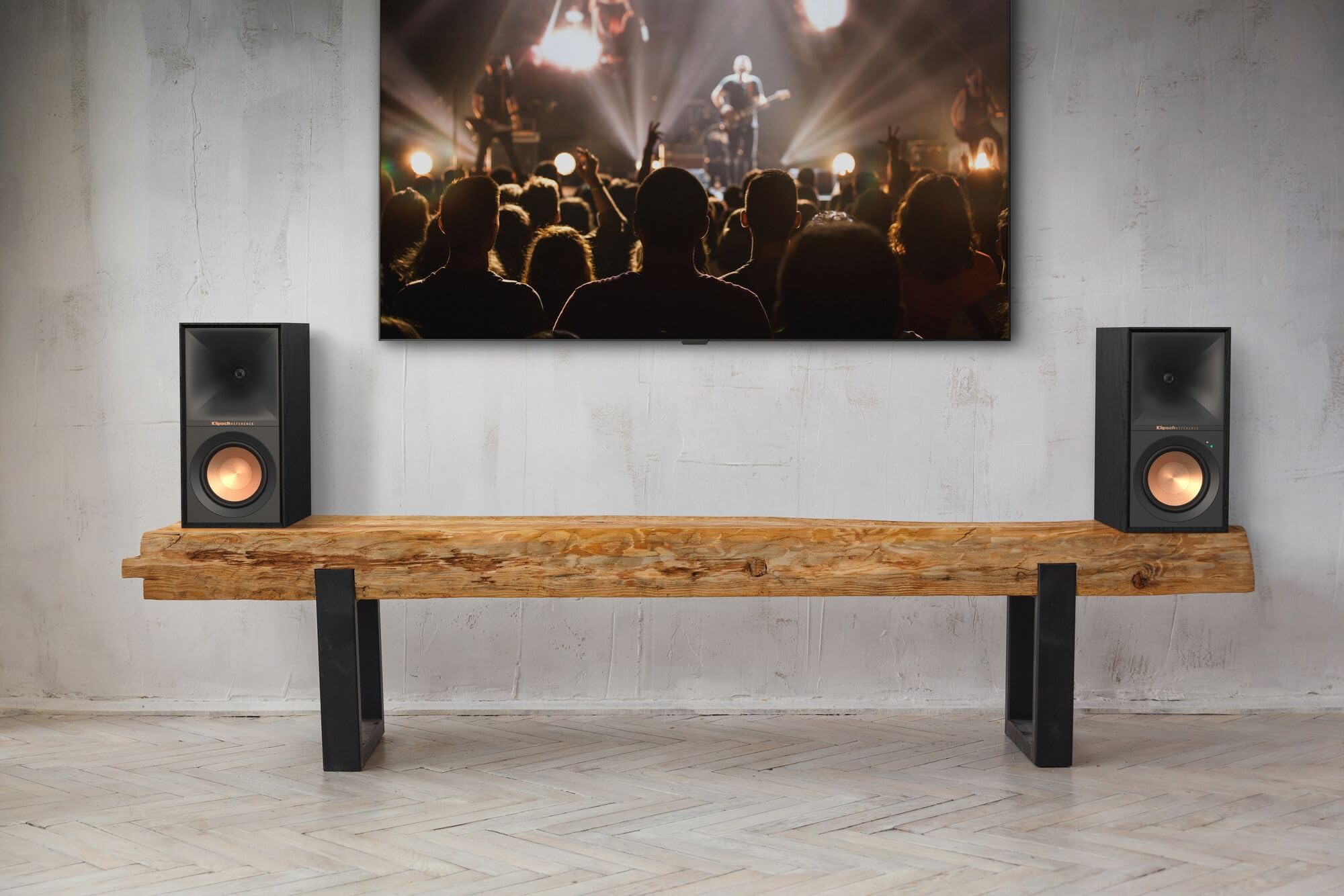 Klipsch R-50PM Coppia di Casse Attive Ebano