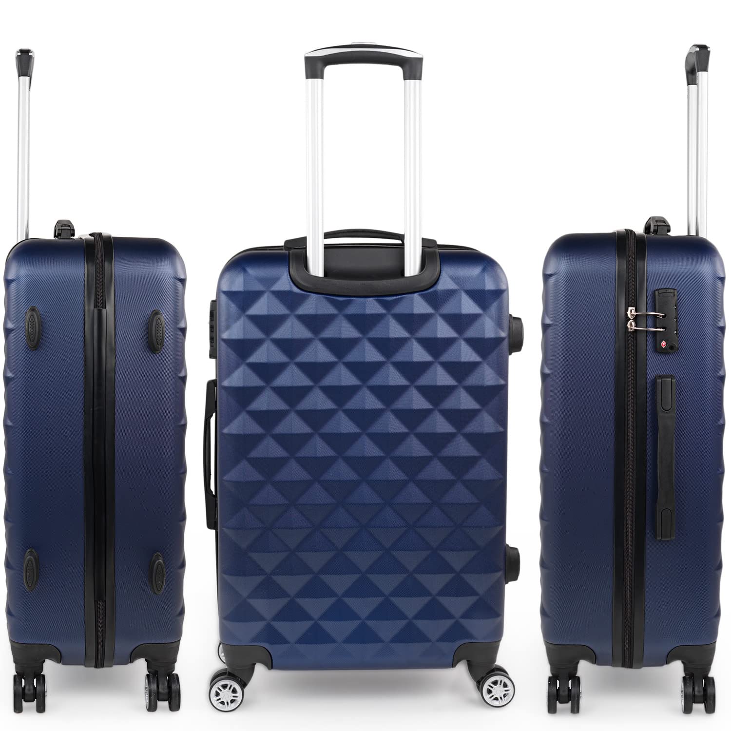 Valigia Da Stiva Rigida - Trolley Grande Con Ruote , Valigia 23kg Per Viagg