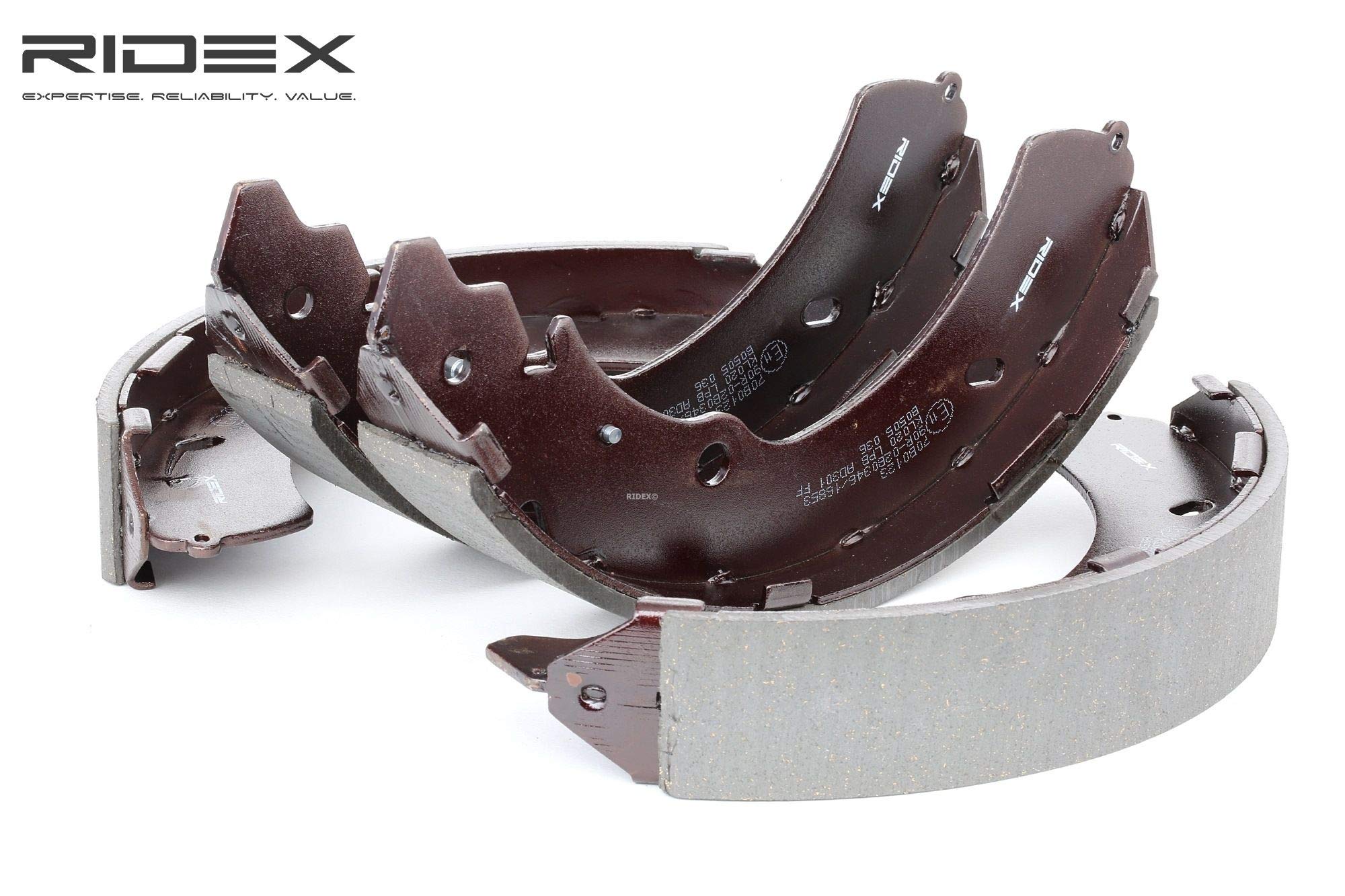 RIDEX 70B0123 Kit ganasce freni Posteriore Compatibilità con ISUZU D-Max I Pick-up TFR, TFS