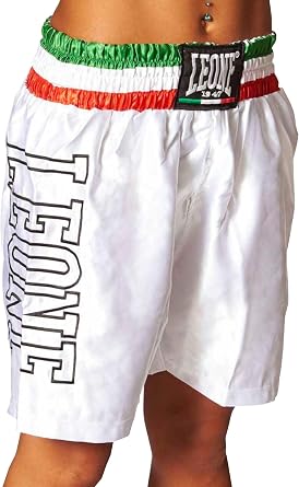 LEONE 1947 Unisex-Adults Knee Length Regular fit Boxing Shorts