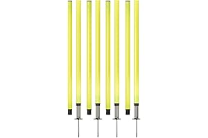 Champion Sports Soccer Training Poles, Set of 6