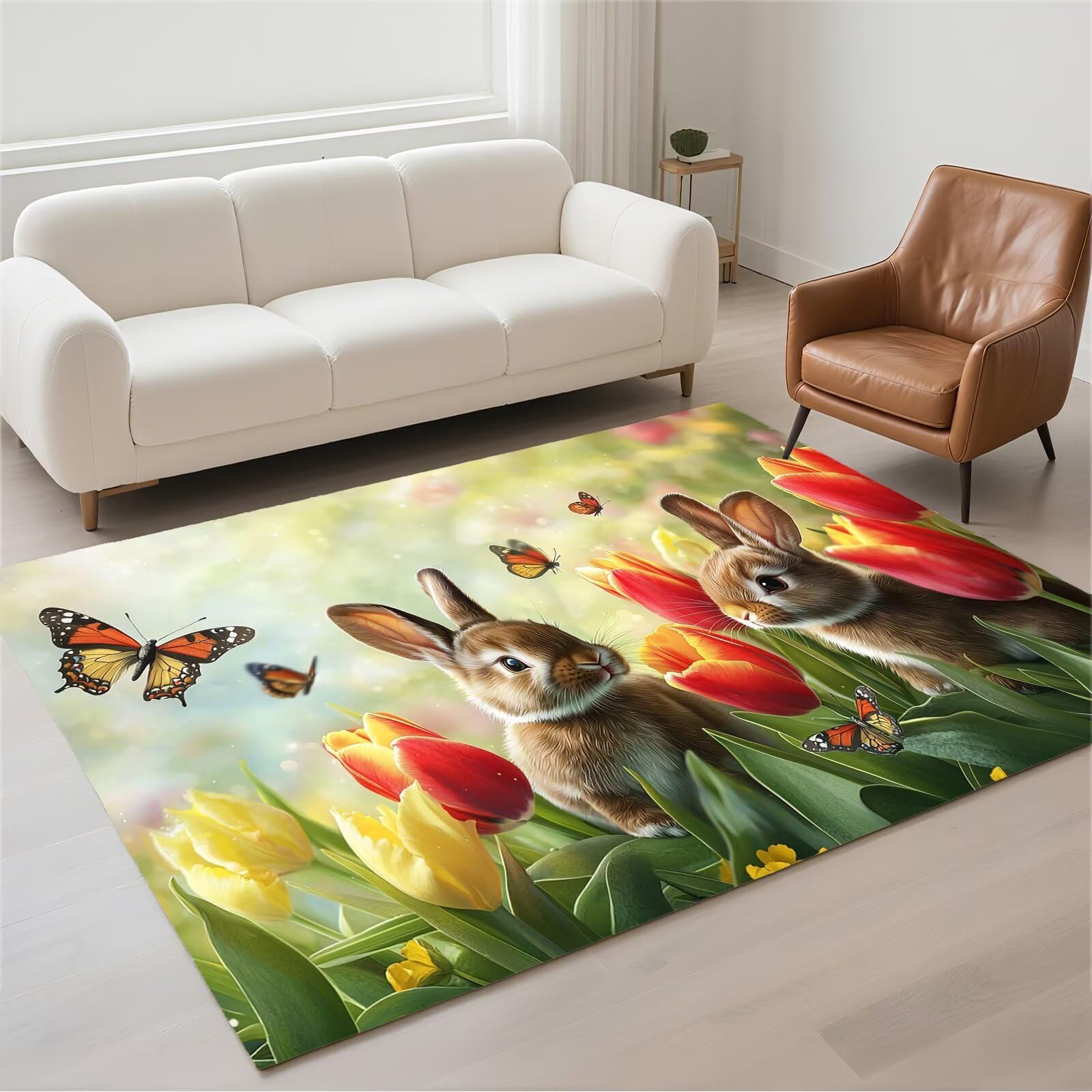 Tapis chambre moderne pour créer un coin de lecture doux et chaleureux