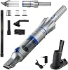 Invictus One Handheld Vacuum Cleaner: Compact, Cordless, Smart-Slim Design for Effortless Cleaning in Home and Car - Powerful Suction, HEPA Filtration, Long-Lasting Battery - by Emson