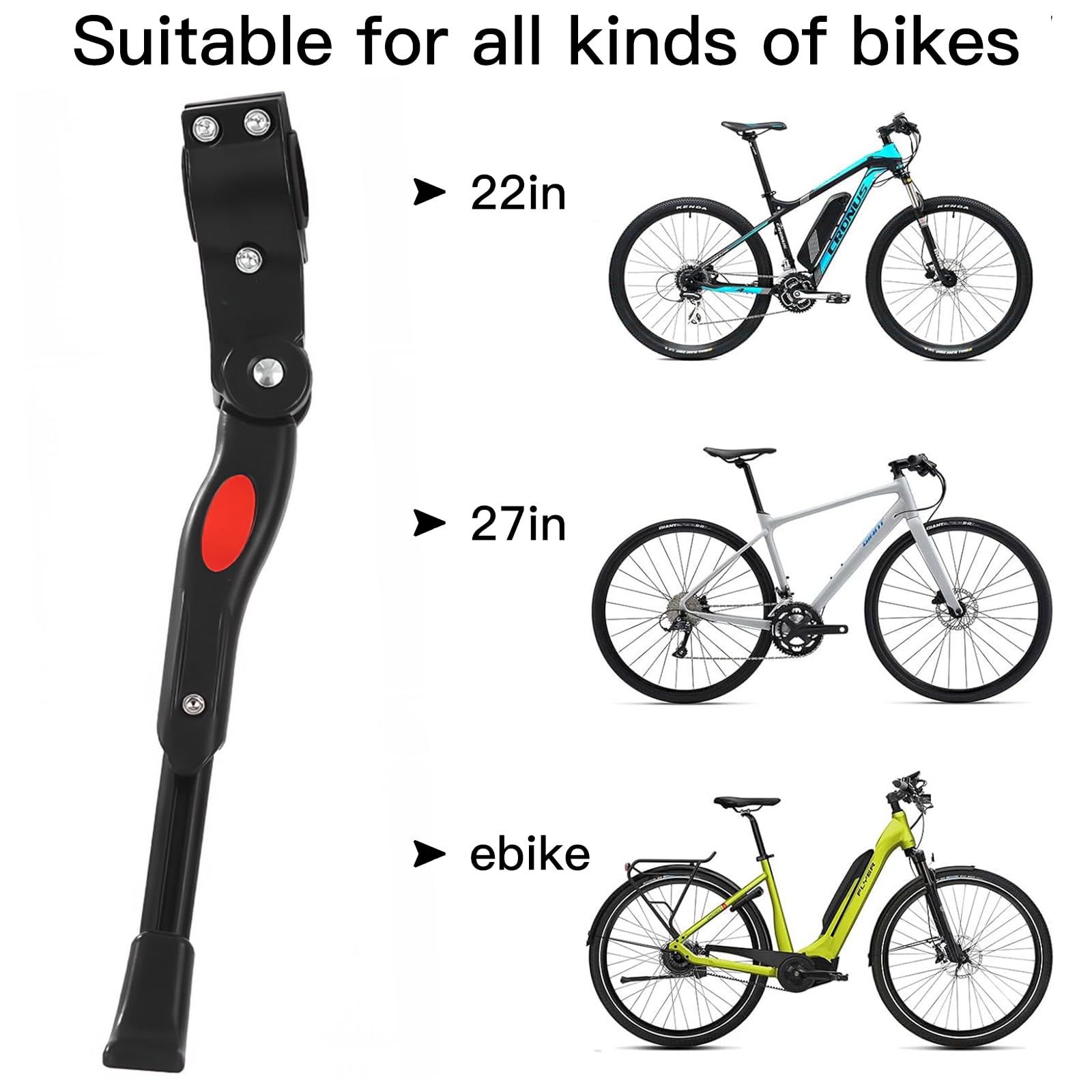 fahrradständer flyer Gearmax® Fahrradständer, Mountainbike, Bike Stand, Universal Verstellbare Aluminium MTB Road Fahrrad Ständer Kick (Schwarz) Sport & Freizeit DIAMANT Bike kaufen: DIAMANT gelatinevrij Farbe:Pector ME-1 Petrol Orange Matt