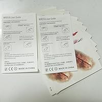 Vista 4 de Gaukomzs Kit de maquillaje de Halloween de cicatrices falsas 3D, 30 hojas de calcomanías para cicatrices, 150 unidades + aerosol de sangre falsa