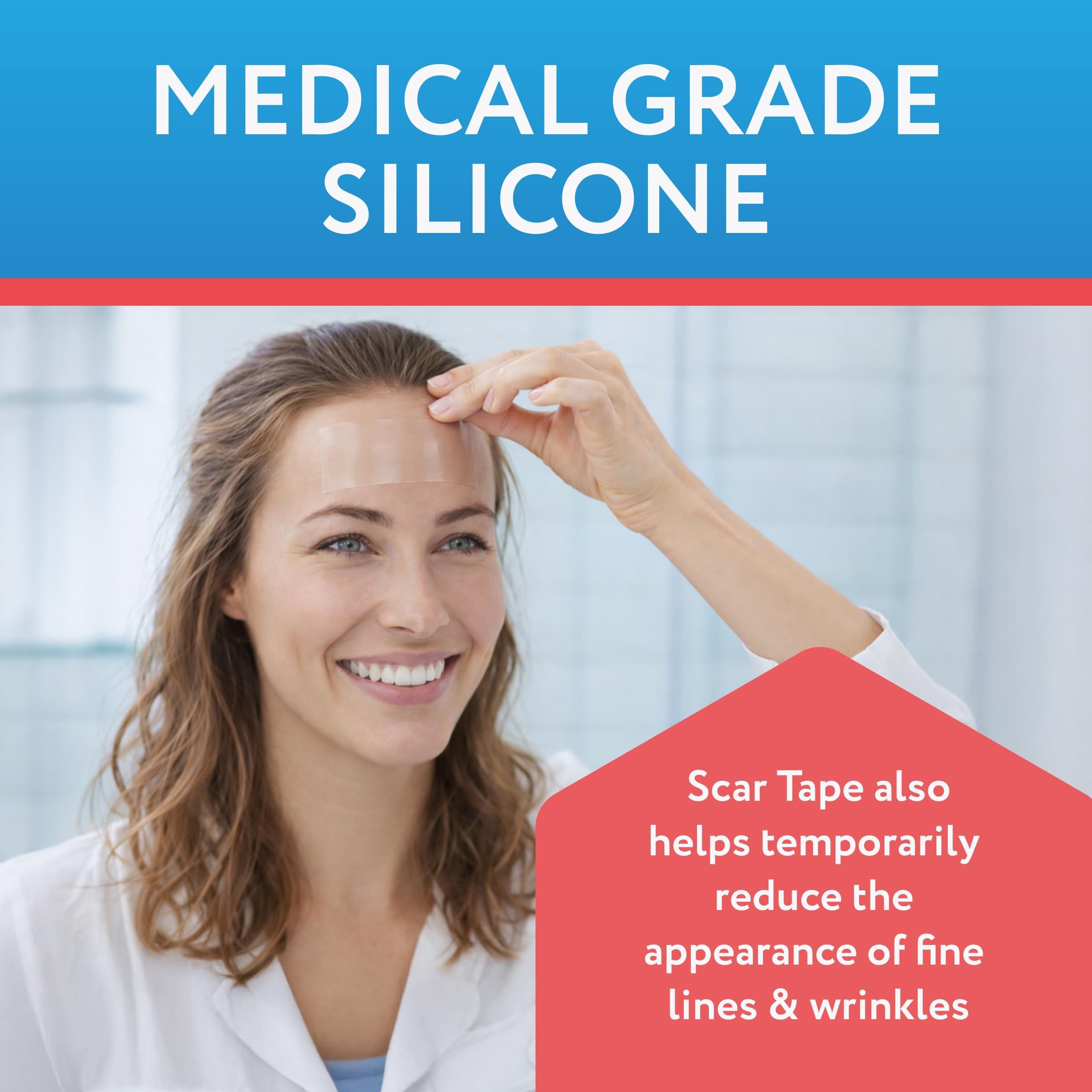 ScarAway Silicone Scar Tape - Reduce Scar Appearance -6