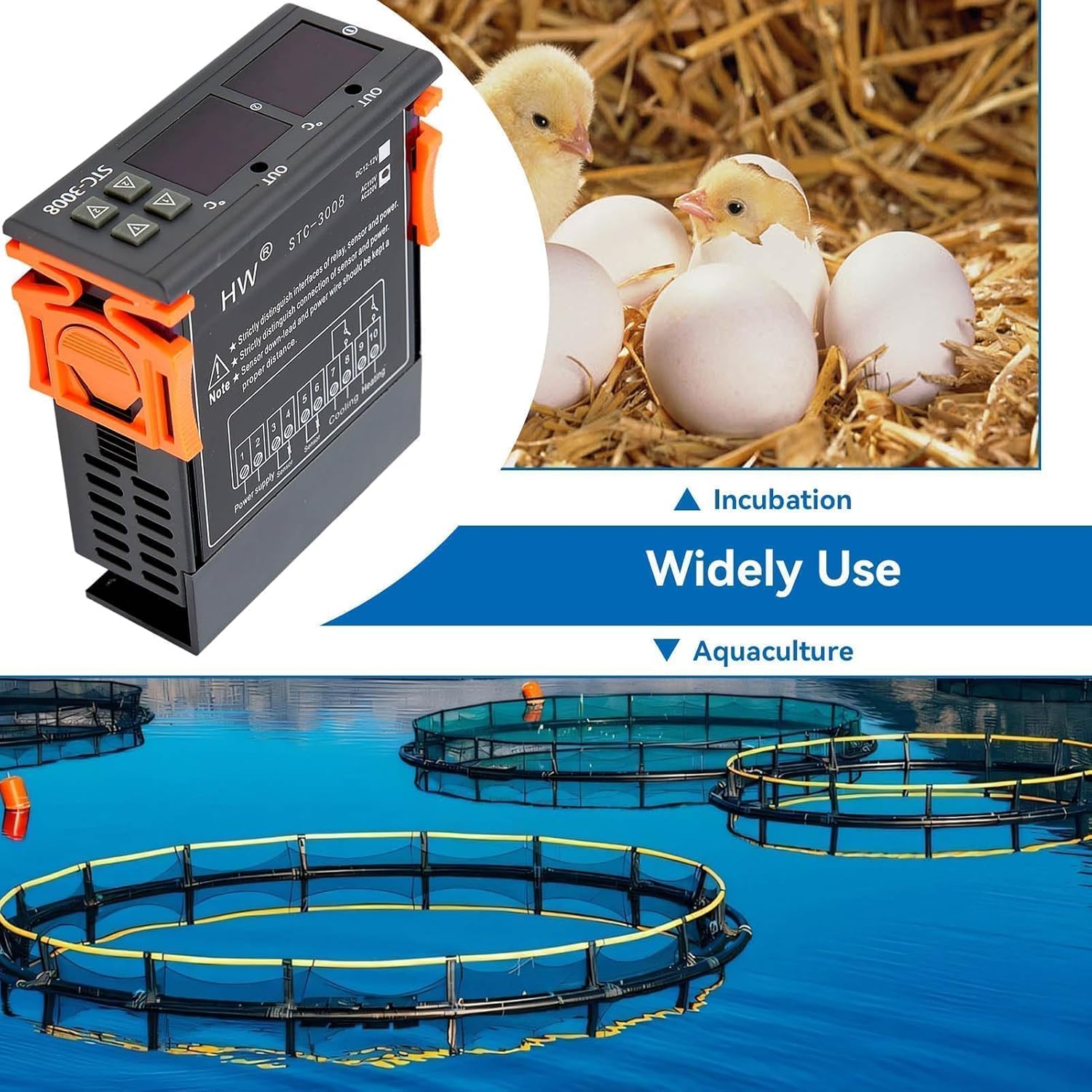 STC-3008 used for incubation and aquaculture