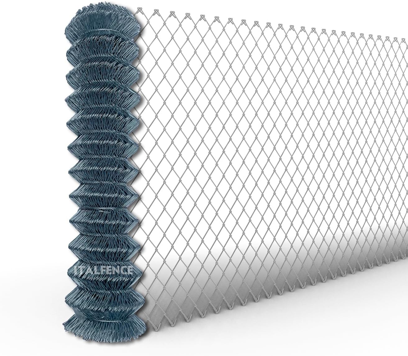 Rete Recinzione Elettrosaldata Metallica Zincata Maglia 50X75 Mm H:100 - Foto 14