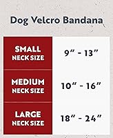 Vista 7 de Lazy One Bandana para perro, bandanas reversibles de algodón para todos los tamaños de perro (para bebé, mediano)