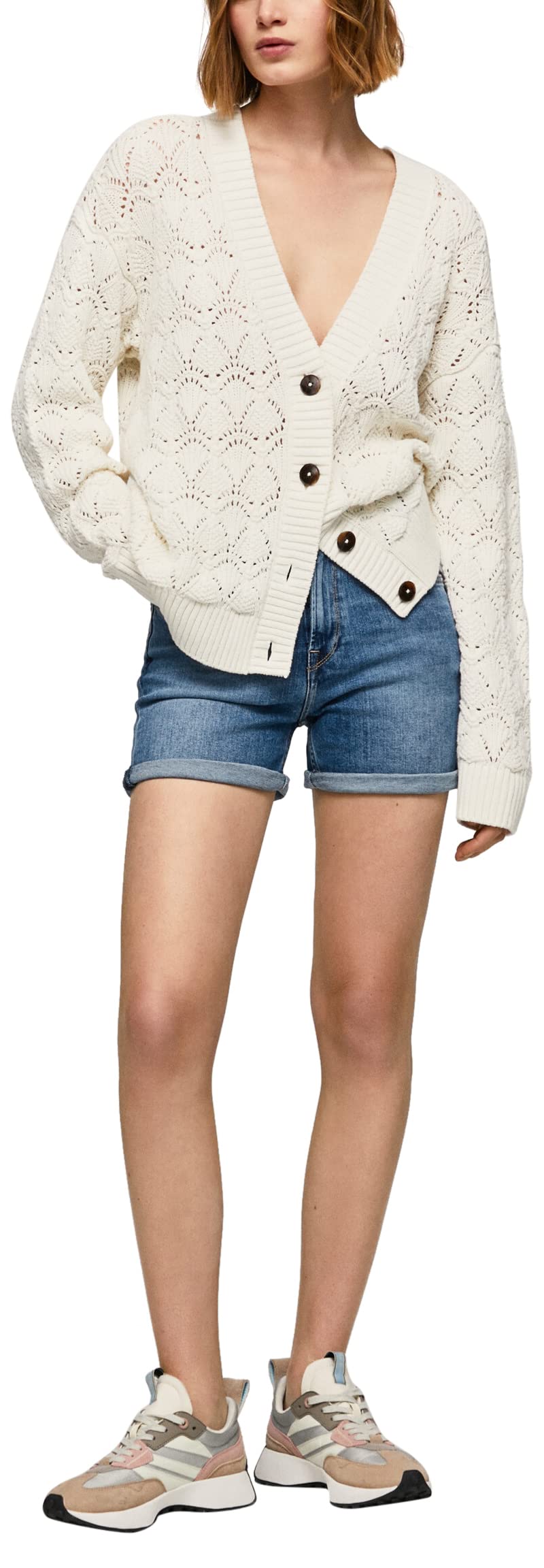 Pepe Jeans Mary Short, Pantalones cortos de jean Mujer