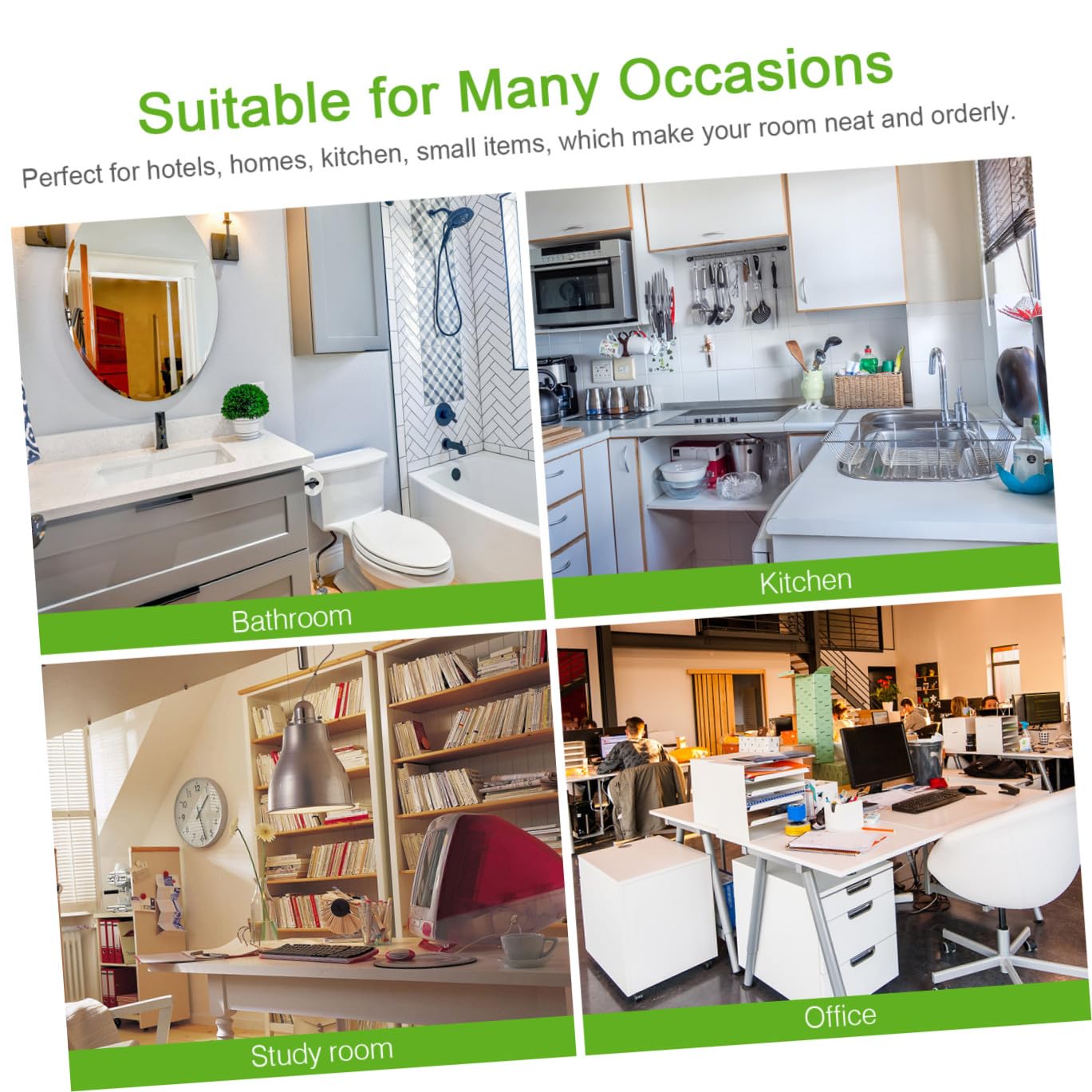 SOLUSTRE Scaffale Portaoggetti Sottolavello Cucina Organizer per Condimenti e Utensili in Acciaio al Carbonio Resistente Elevate capacità Carico per Armadi e Dispense