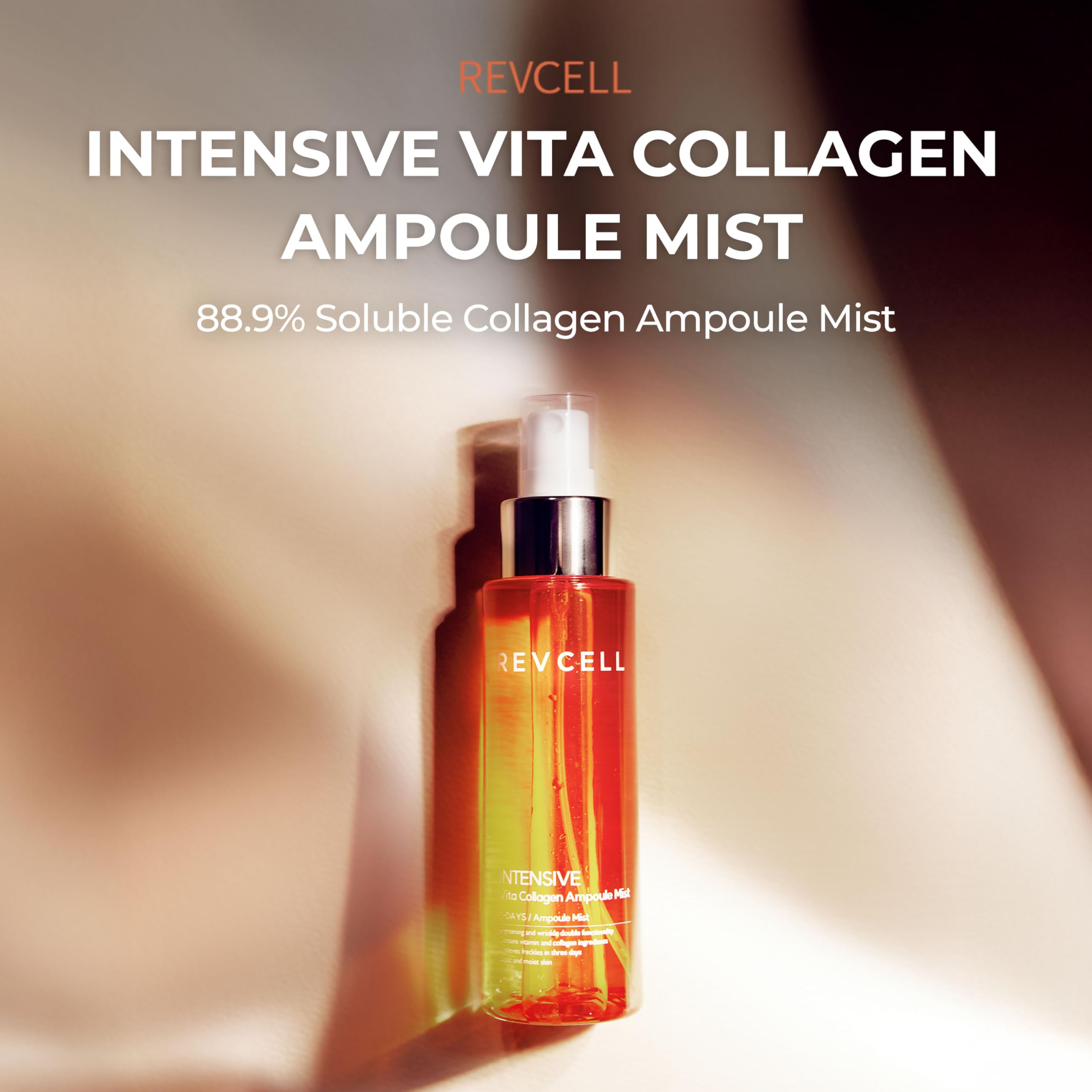 美容液 Miracell CC Revita Pure Essence Amazon.com: KPRODUCT4U Revcell Intensive Vita Collagen Ampoule