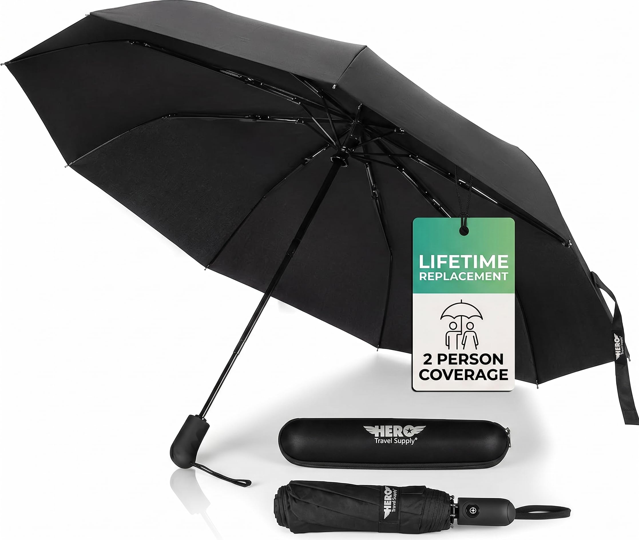 HERO Windproof Travel Umbrella