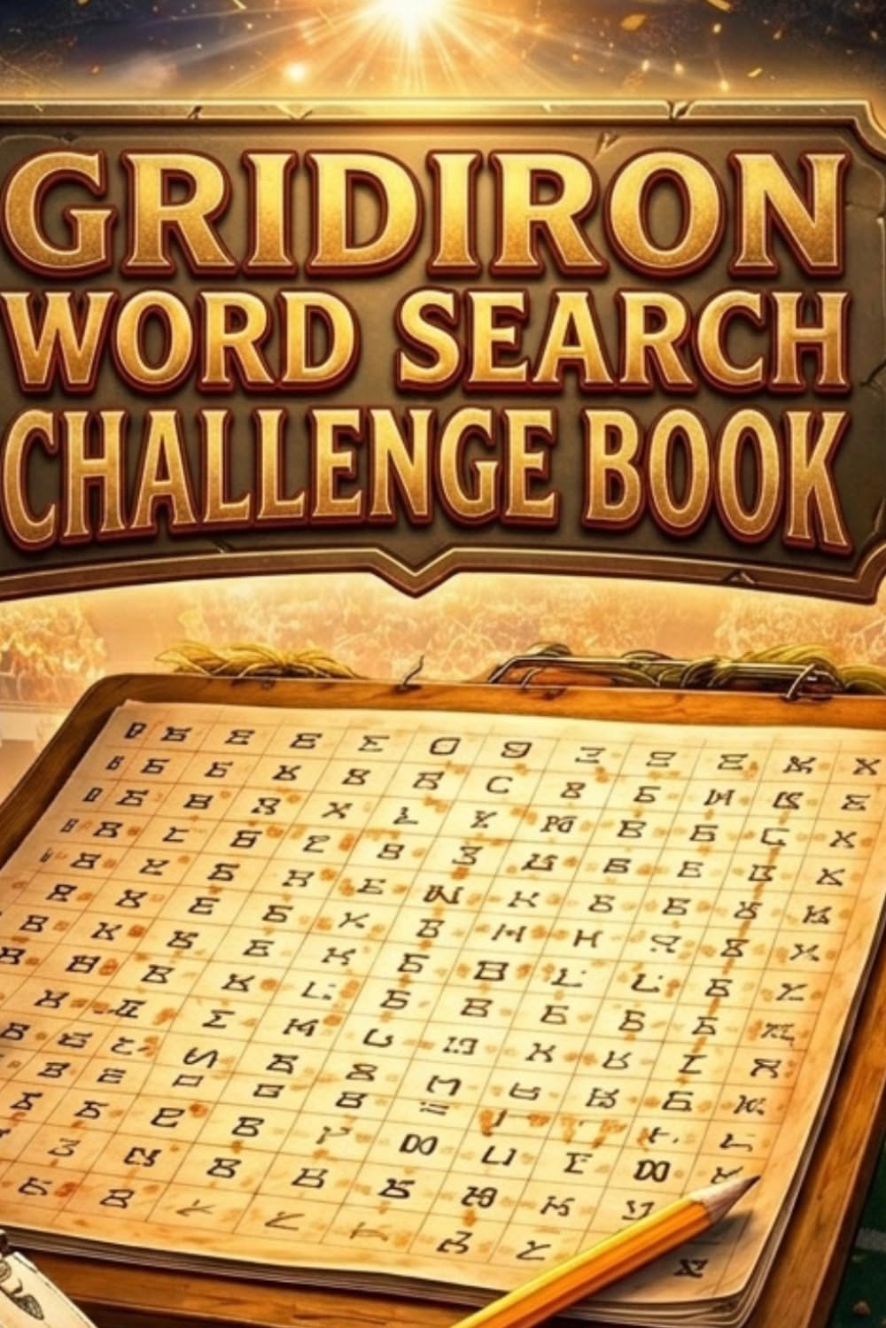 Gridiron Word Search Challenge Book: Ultimate American Football Puzzle Adventure for Fans, Players, and Trivia Lovers