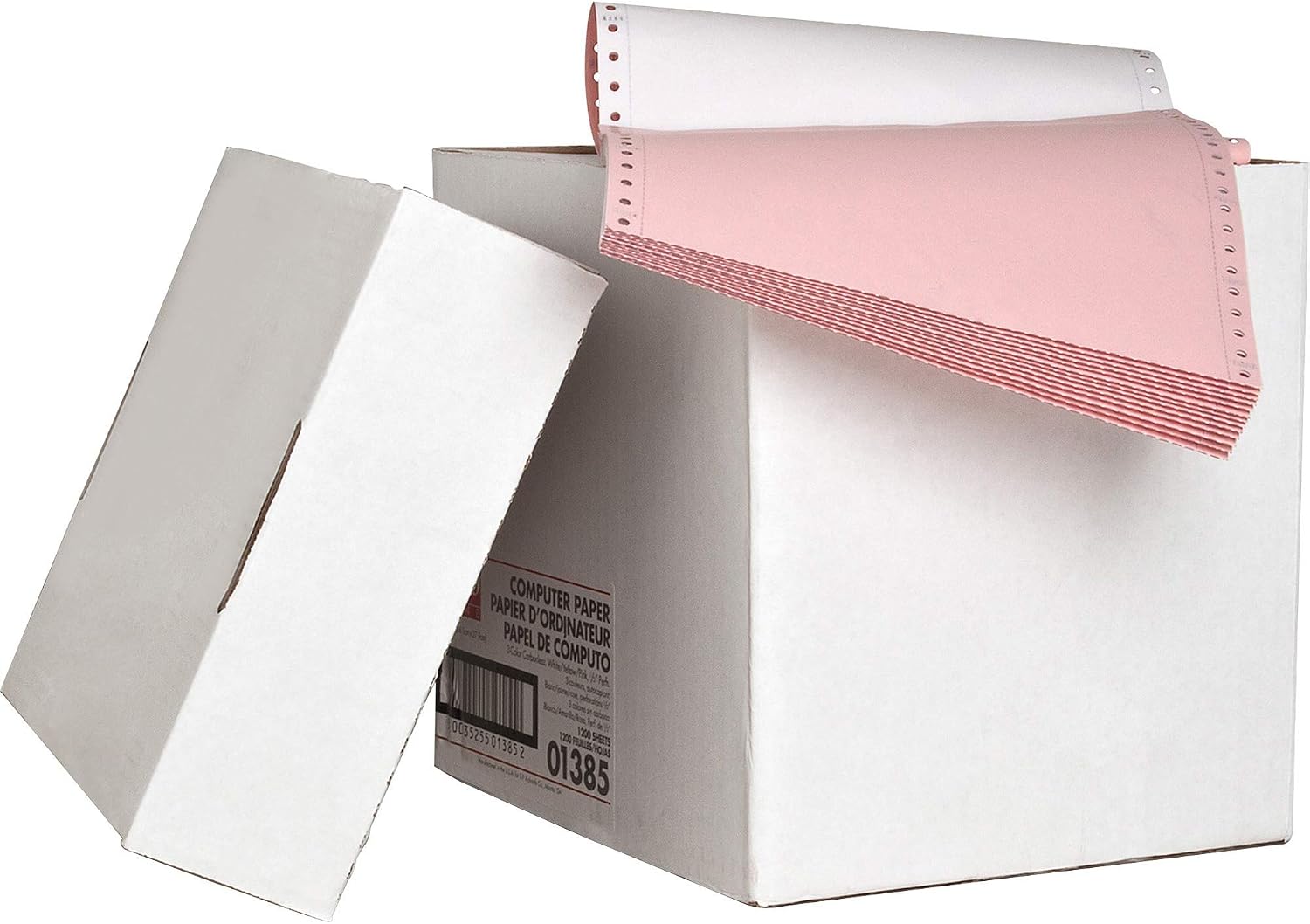 Sparco 2-Part Continuous Computer Paper - 9-1/2" X 11", Carbonless, 1850 Sheets Per Carton - View #13
