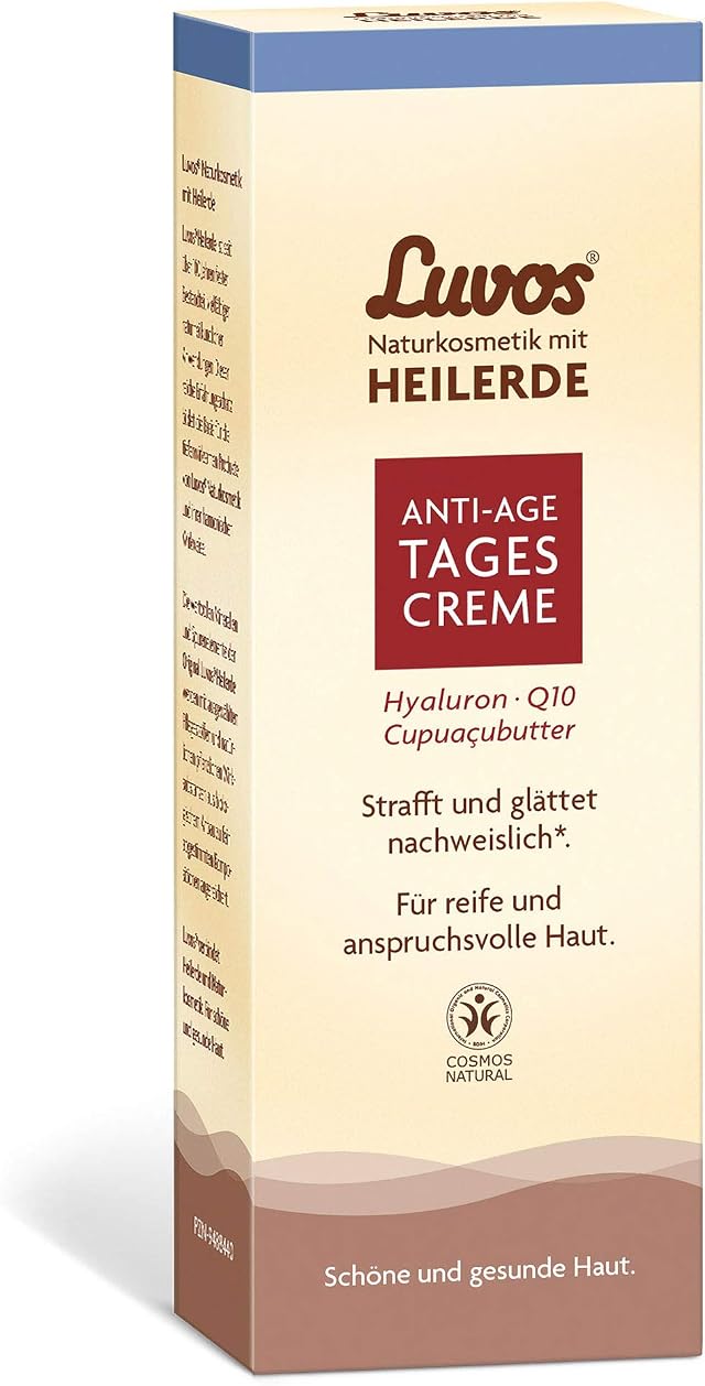 Luvos Heilerde Anti-Age Q10 Tagespflege Intensivcreme Vegane Kosmetik 1 x 50 ml
