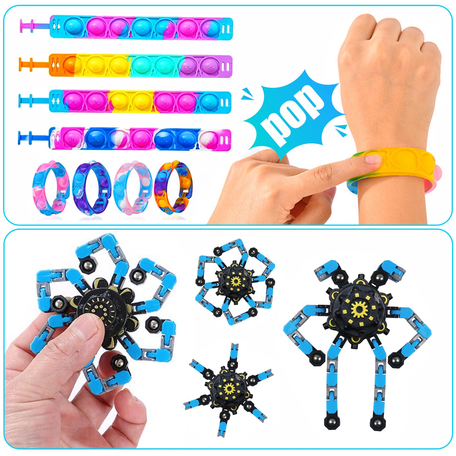 Meriviva 50Pcs Fidget Toys Pack - Image 4