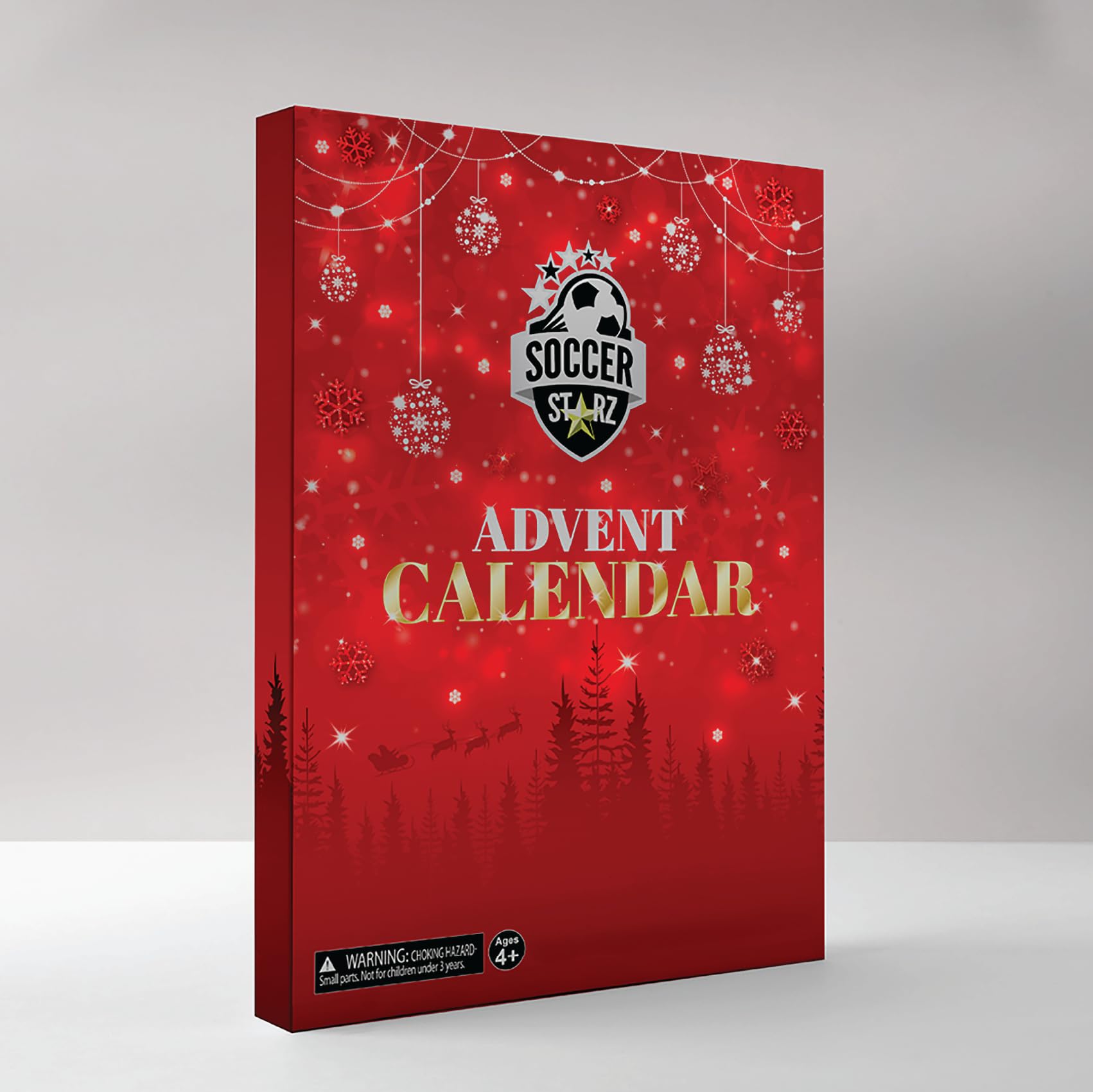 Soccerstarz Calendario de Adviento de Navidad con 25 ventanas