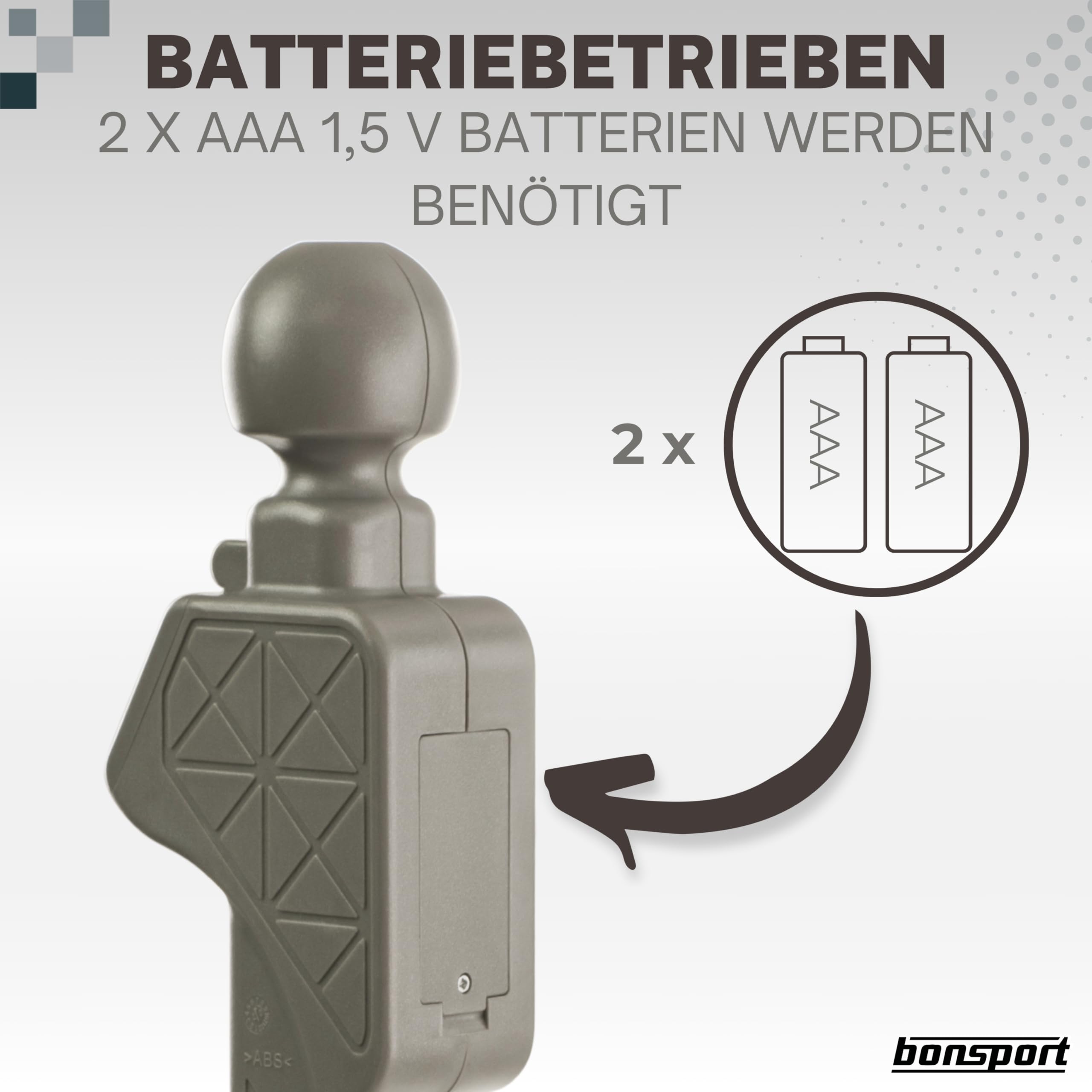 bonsport Stützlastwaage Digital für Wohnwagen & Anhänger - Deichselwaage bis 150 kg für Anhängerkupplung - Anhängerwaage.